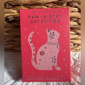 Paw Mistry cat edition personality cards